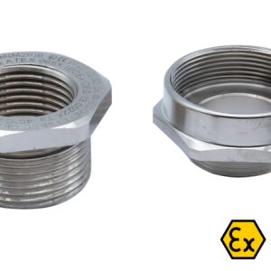Exproof Pirinç Nikel Redüksiyon Ve Adaptör