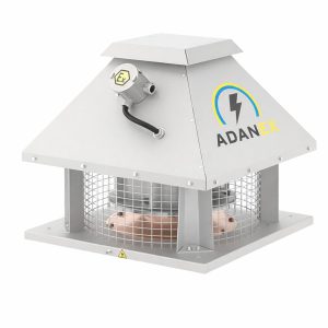 ALBATROX EX-RRH Yatay Atışlı Çatı Tipi Exproof Radyal Fan